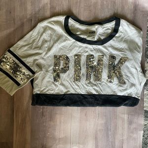 Lightly used pink long sleeve tee